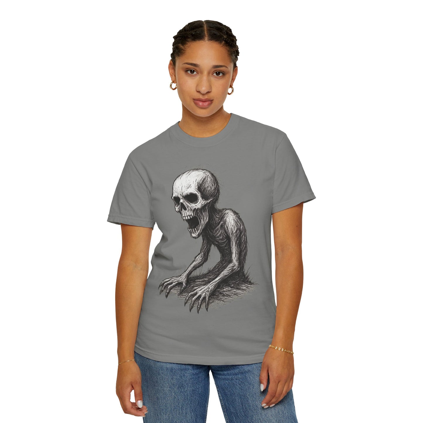 Spooky Skeleton Unisex T-Shirt, Perfect for Halloween, Casual Wear, Unique Gift, Graphic Tee, Unisex Apparel