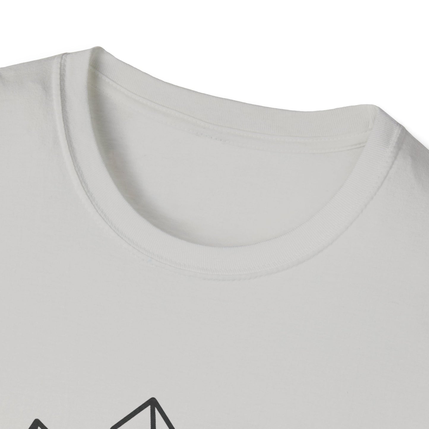 Crystals Charged Boundaries Unisex T-Shirt, Spiritual Tee, Self-Care Gift, Meditation Clothing, Boho Style Wear, Empowerment Apparel