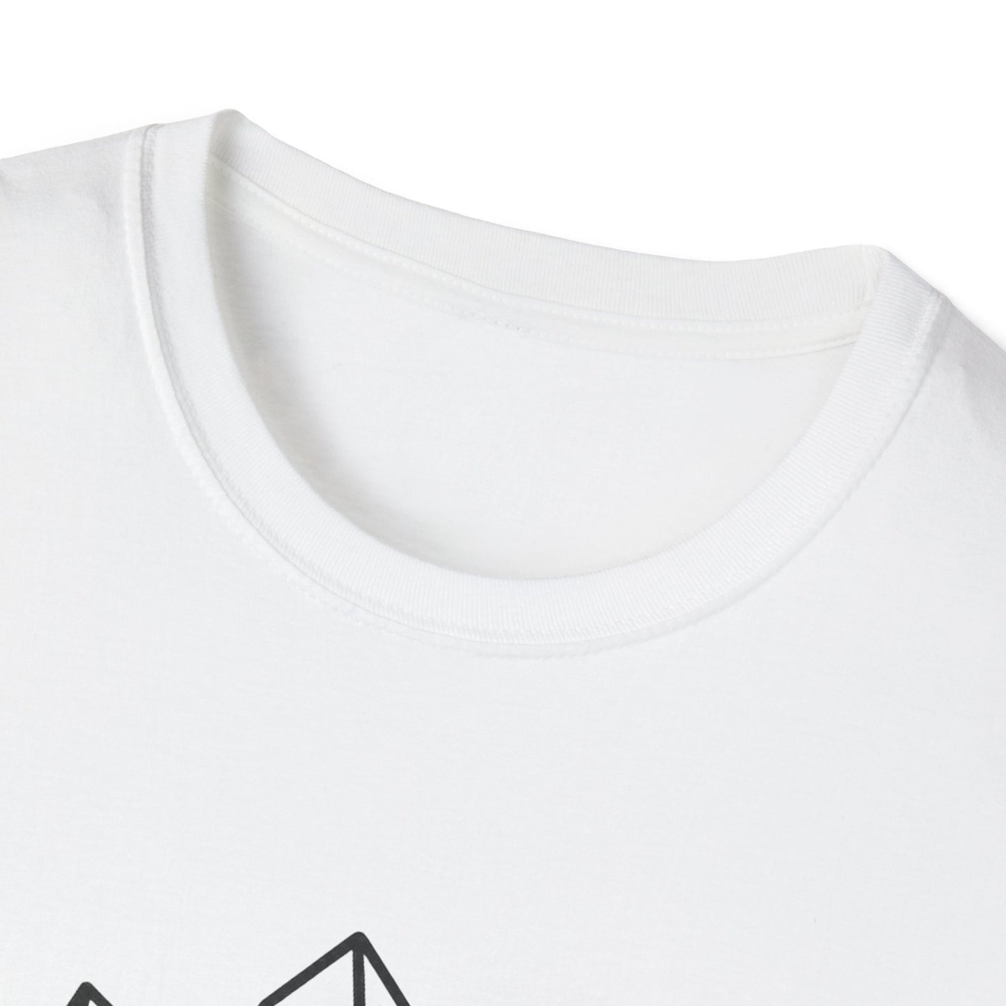 Crystals Charged Boundaries Unisex T-Shirt, Spiritual Tee, Self-Care Gift, Meditation Clothing, Boho Style Wear, Empowerment Apparel
