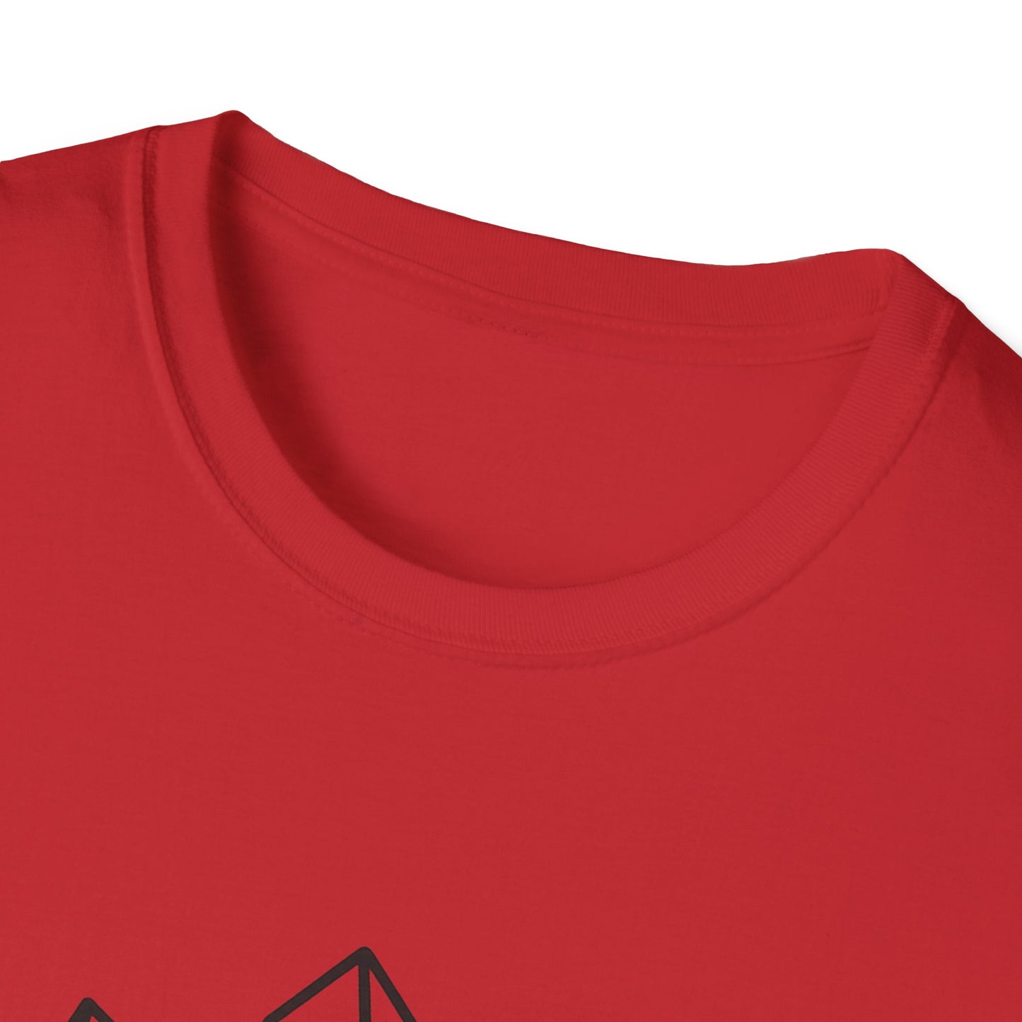 Crystals Charged Boundaries Unisex T-Shirt, Spiritual Tee, Self-Care Gift, Meditation Clothing, Boho Style Wear, Empowerment Apparel